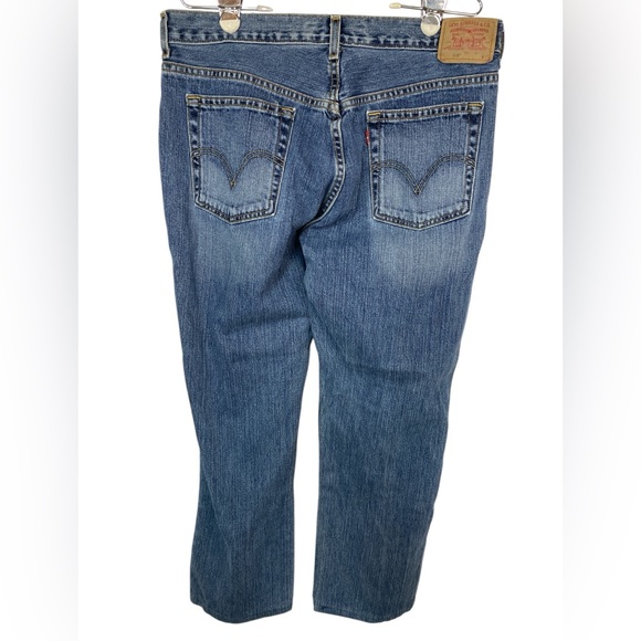 Levi’s 505 Low Rise Straight Leg Denim Jeans Women’s Size 14 - Picture 3 of 6